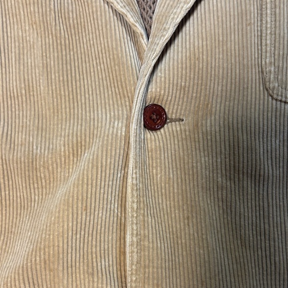 Orvis vintage corduroy field jacket elbow patches and interior mesh lining - Picture 4 of 10